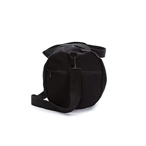 Deadpool Logo Sport Heavyweight Canvas Duffel Bag in Black & White, Large