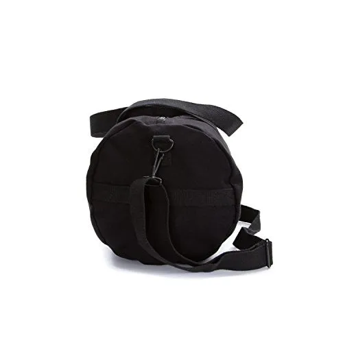 Deadpool Logo Sport Heavyweight Canvas Duffel Bag in Black & White, Large