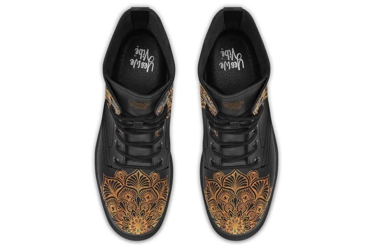 Dragonfly Mandala Gold