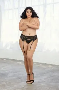 Dream Girl Nude Queen Size Sheer Thigh Highs