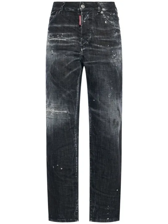 Dsquared2   Boston high rise straight jeans 