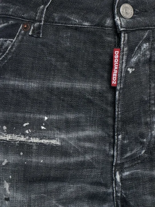 Dsquared2   Boston high rise straight jeans 