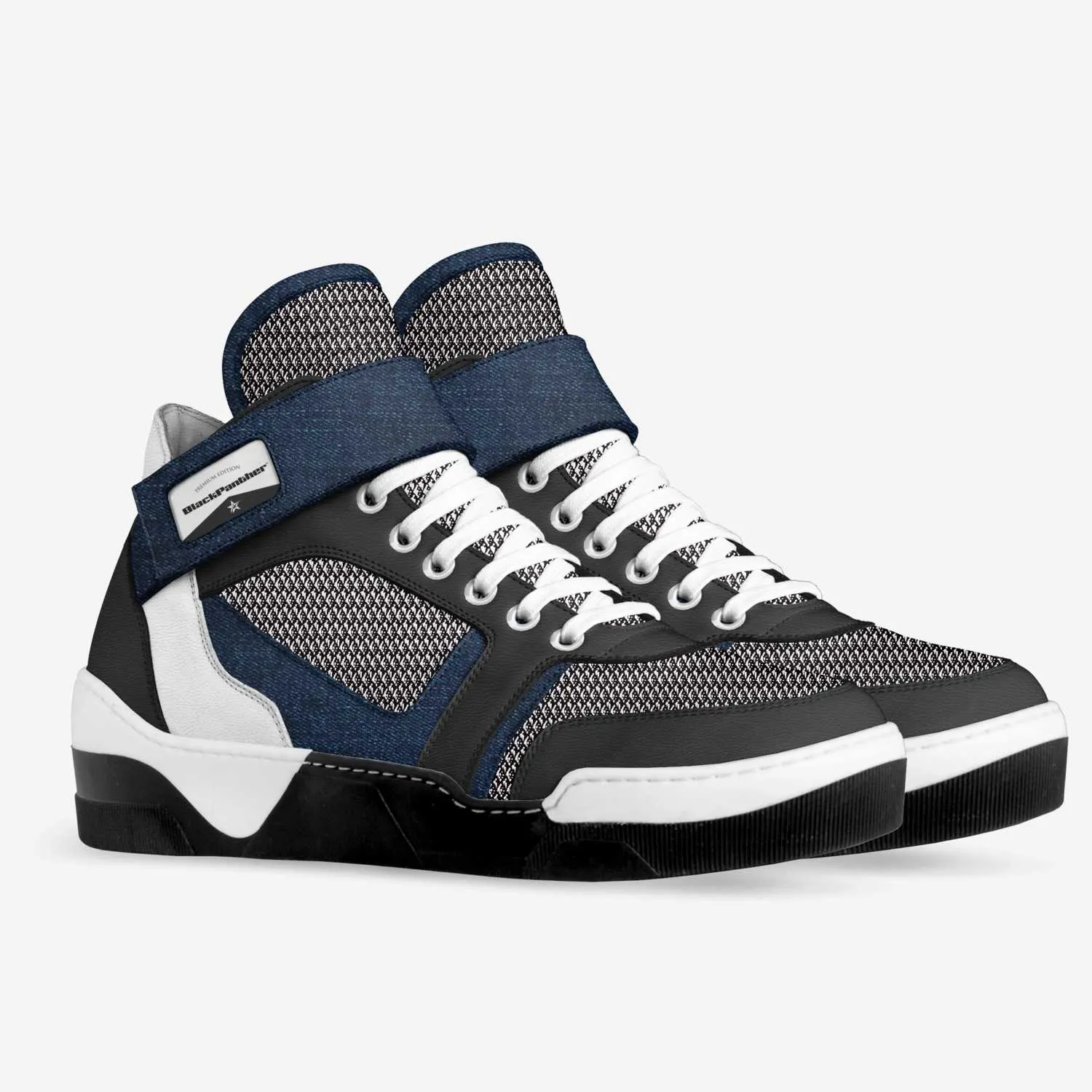 FASHION  HI TOP BLUE JEANS
