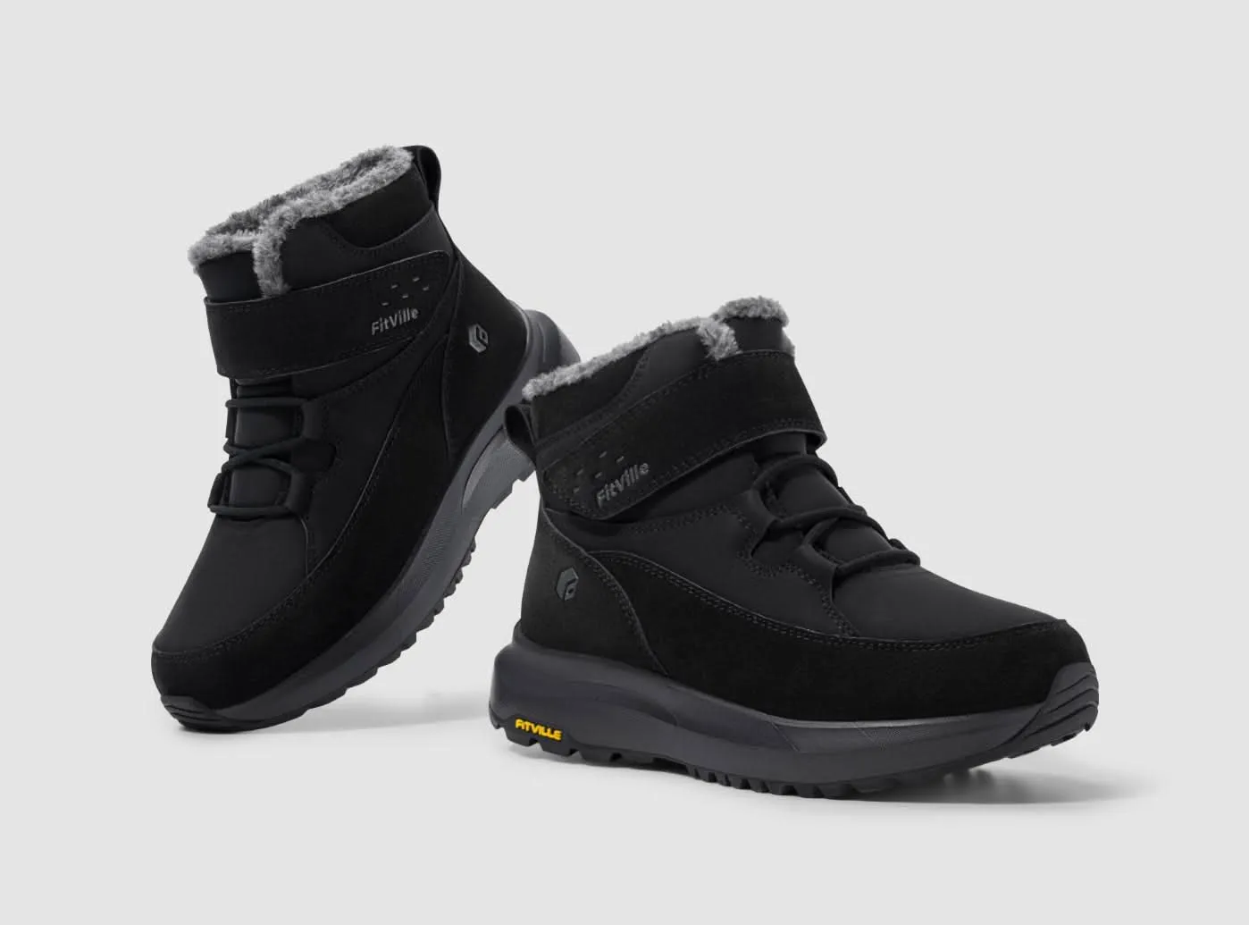 FitVille Damen CozyCore Winterstiefel V12