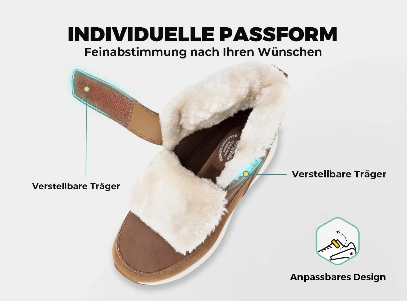 FitVille Damen CozyCore Winterstiefel V12