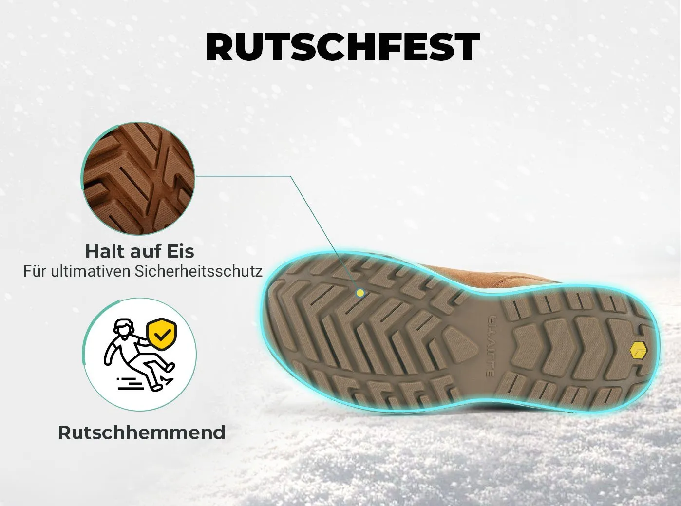 FitVille Damen CozyCore Winterstiefel V12