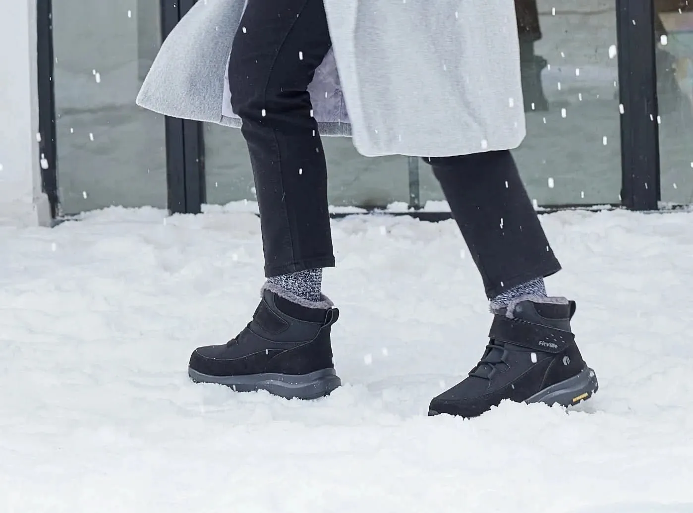 FitVille Damen CozyCore Winterstiefel V12