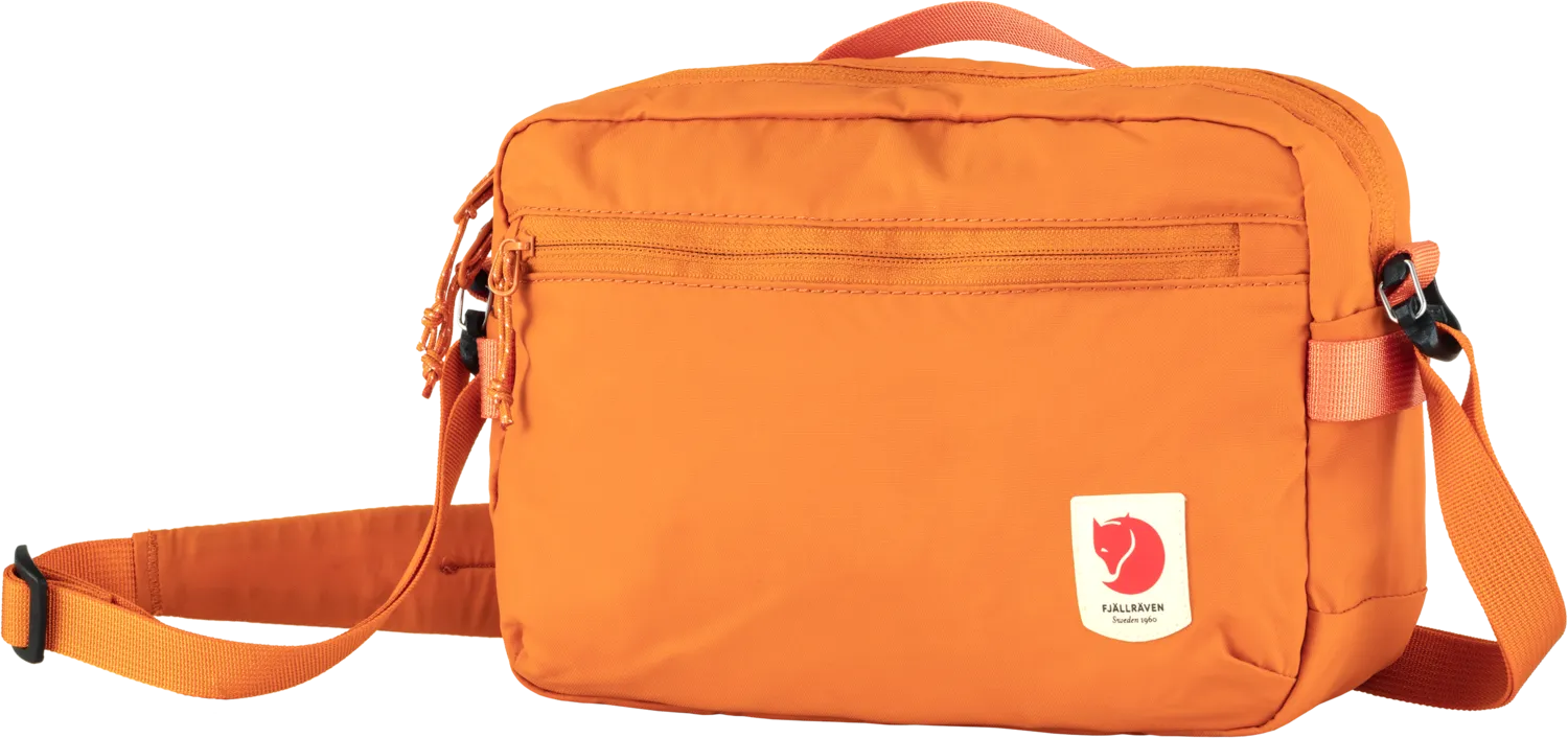 Fjällräven High Coast Crossbody Sunset Orange | Buy Fjällräven High Coast Crossbody Sunset Orange here | Outnorth