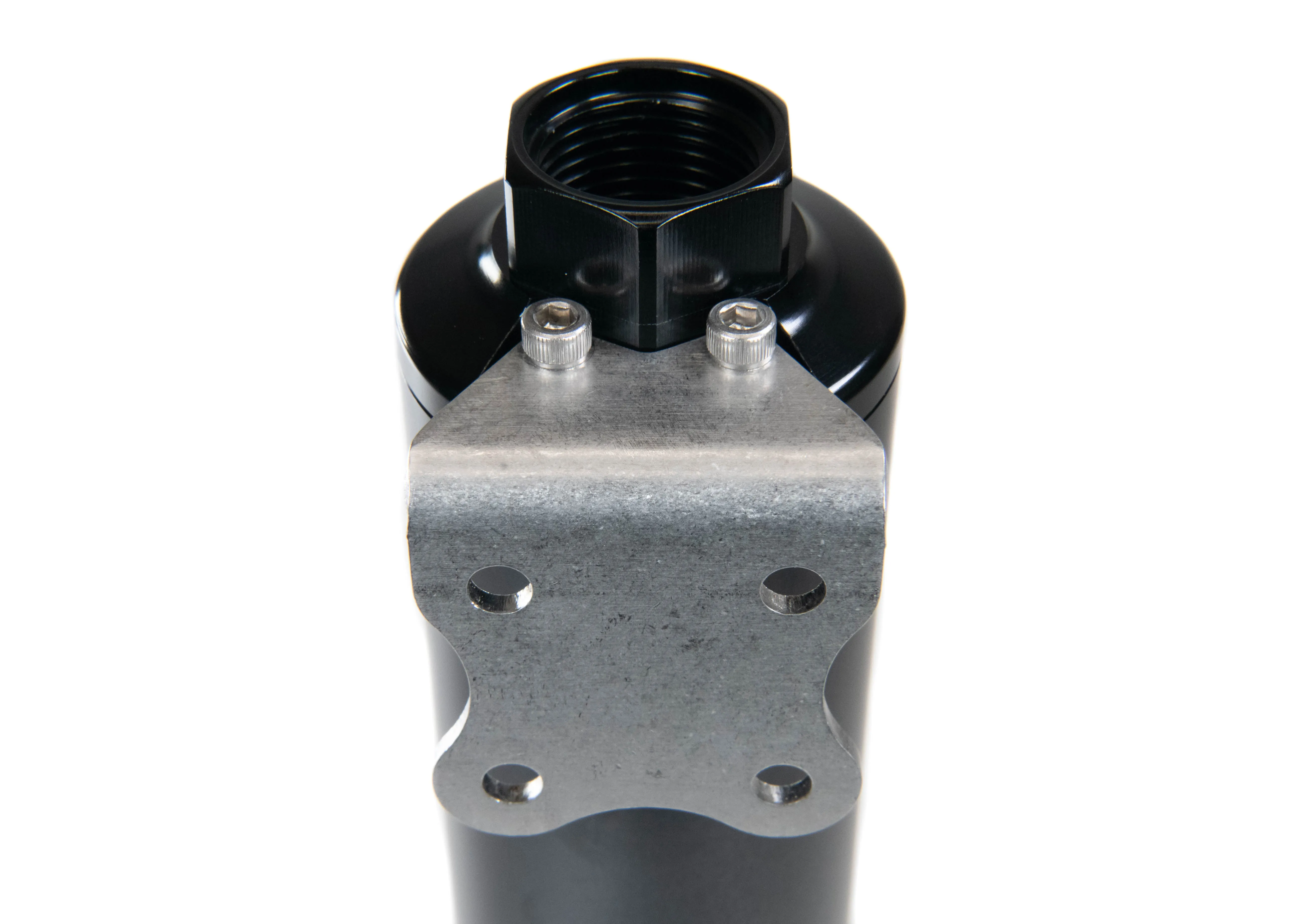 Fluidworks Pre Fuel Filter w/ Mount (100 Micron) Dual 10ORB Inlet