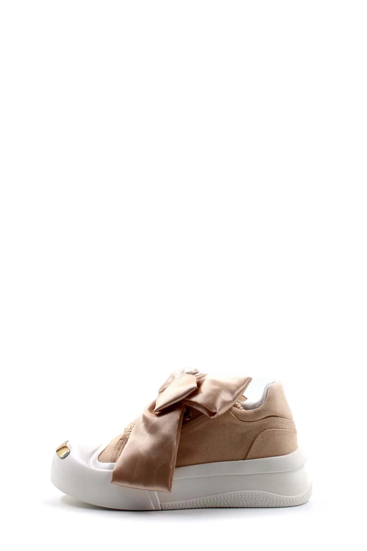 FST Genuine Leather Women's Casual Shoes 167ZA002-8 Beige - Pirna