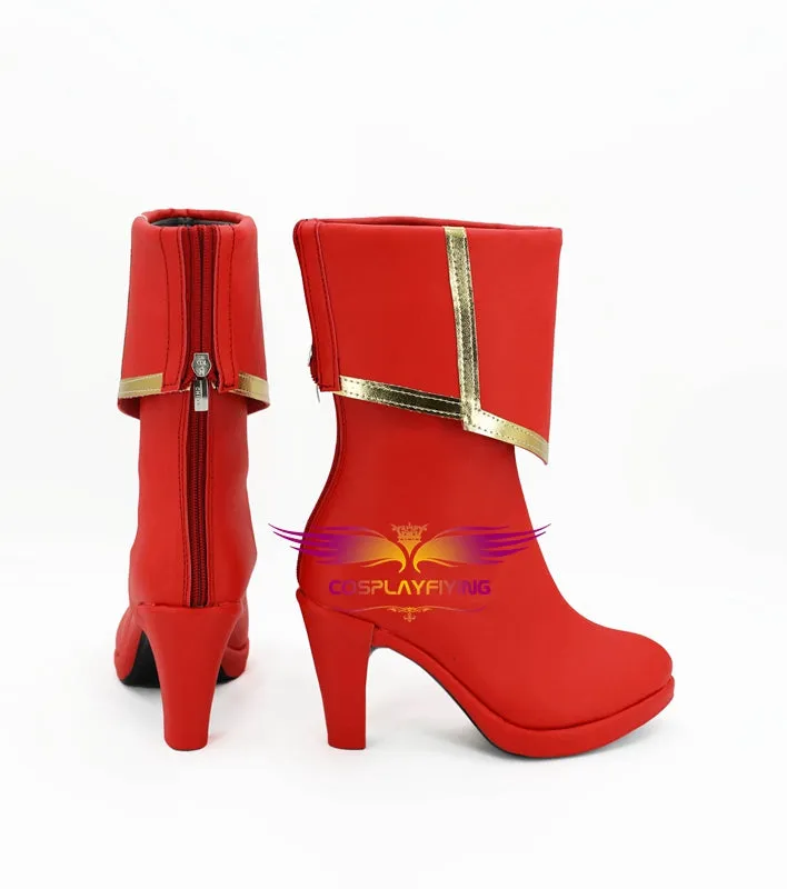 Game Fate/Grand Order Mordred Cosplay Shoes Boots Custom Made for Adult Men and Women Halloween Carnival