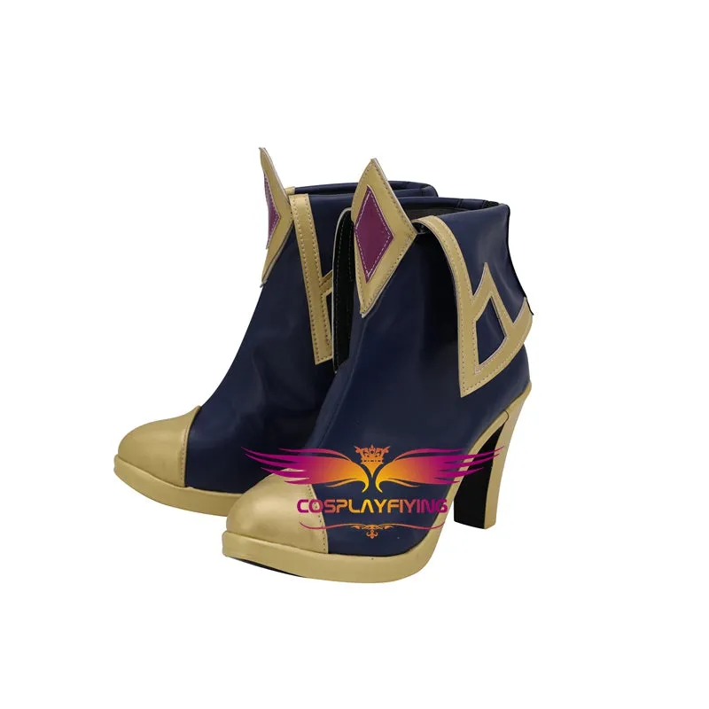 Game League of Legends LOL The Bounty Hunter Miss Fortune Carnival Cosplay Shoes Boots Custom Made Adult Men Women Halloween