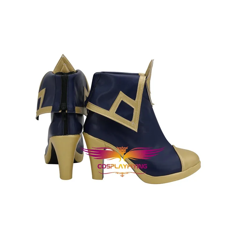 Game League of Legends LOL The Bounty Hunter Miss Fortune Carnival Cosplay Shoes Boots Custom Made Adult Men Women Halloween