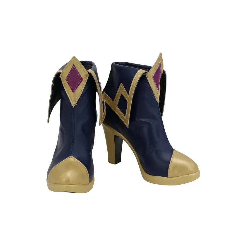 Game League of Legends LOL The Bounty Hunter Miss Fortune Carnival Cosplay Shoes Boots Custom Made Adult Men Women Halloween