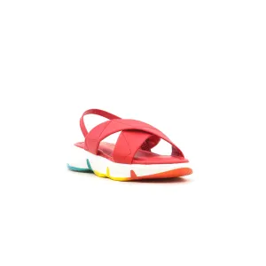 Girls Red Casual Sandal KD7654