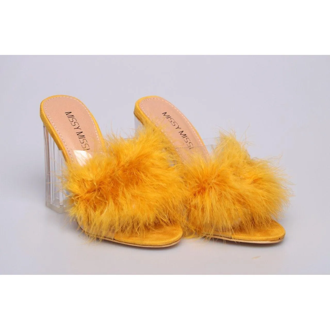 GLASS HEEL FER SHOES