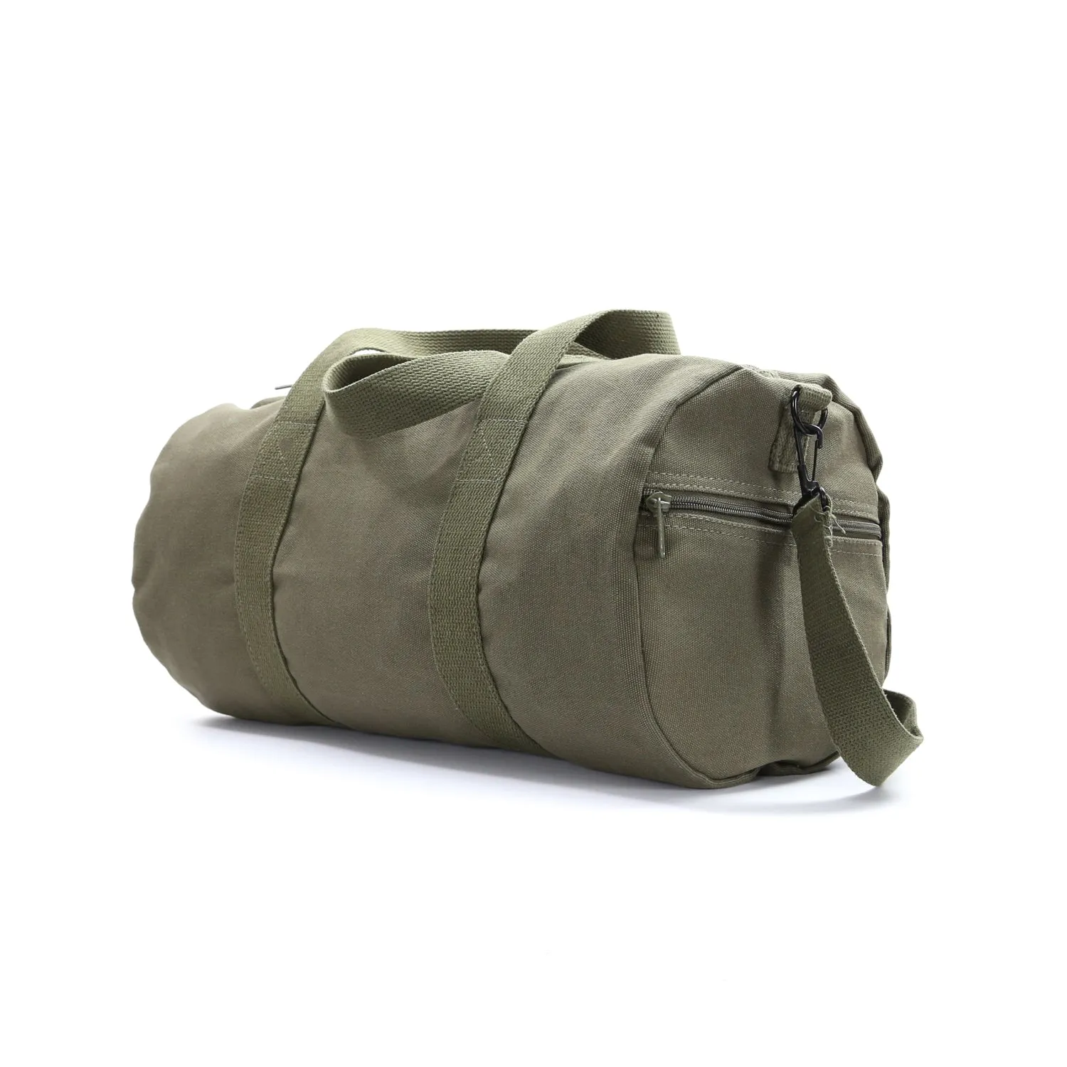 Heart With Dog Paw Puppy Love Sport Heavyweight Canvas Duffel Bag