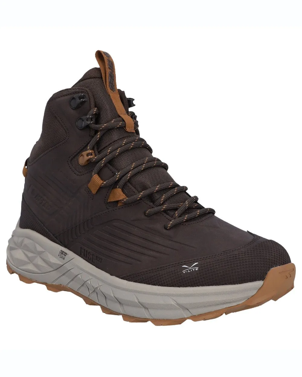 Hi-Tec Mens Fuse Trek Mid Hiking Boots