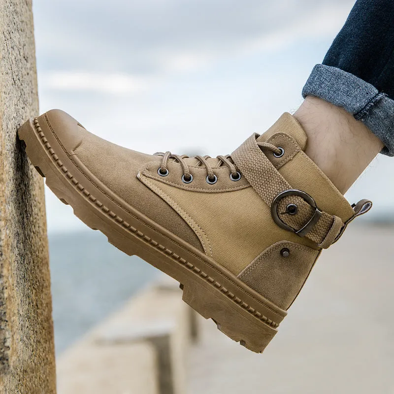 High-top tooling boots - Boots Shoes