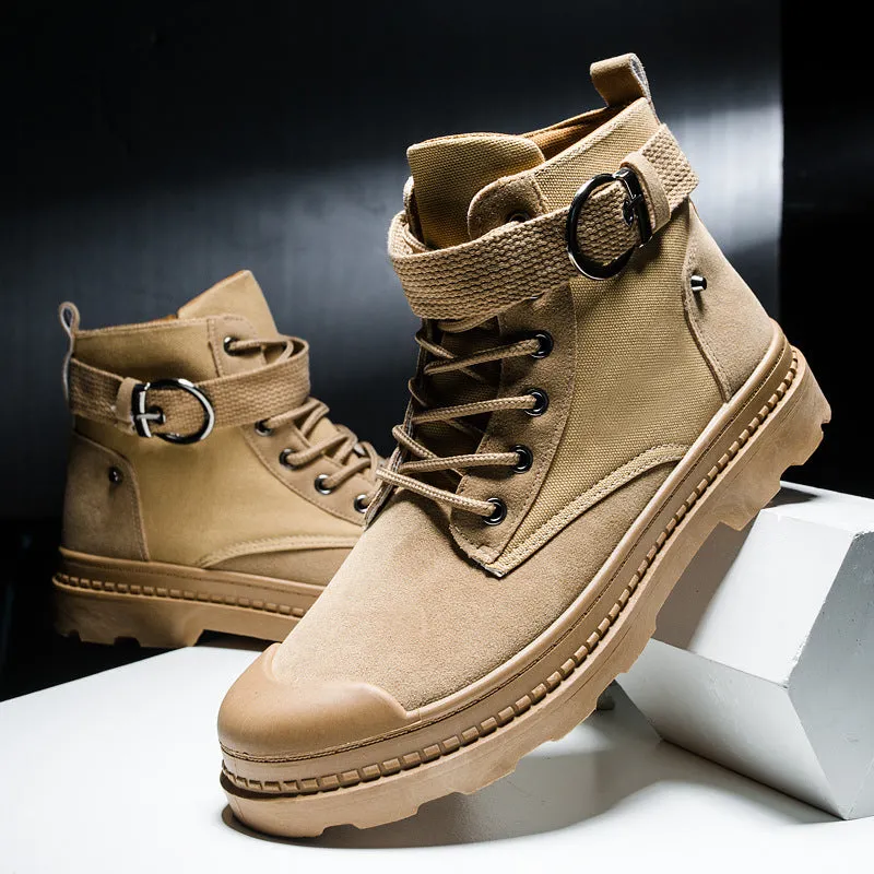 High-top tooling boots - Boots Shoes