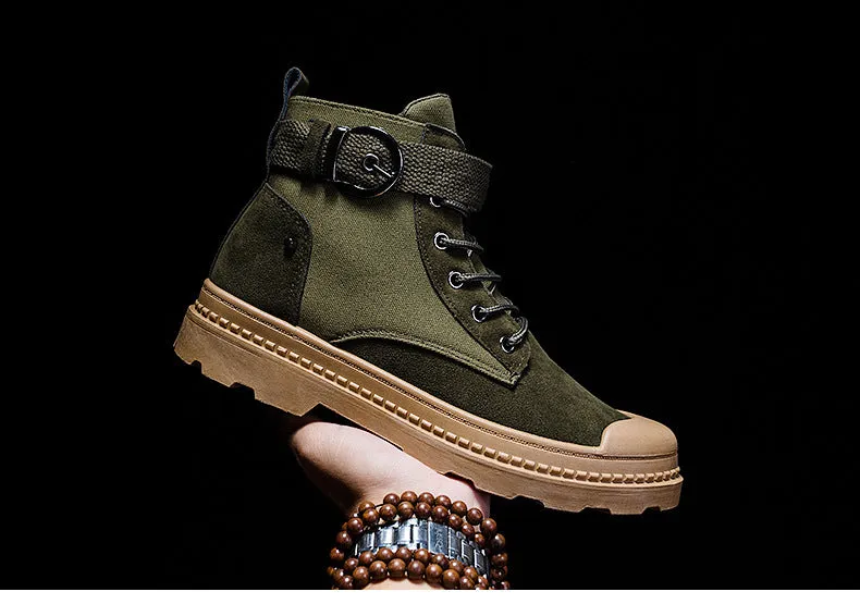 High-top tooling boots - Boots Shoes