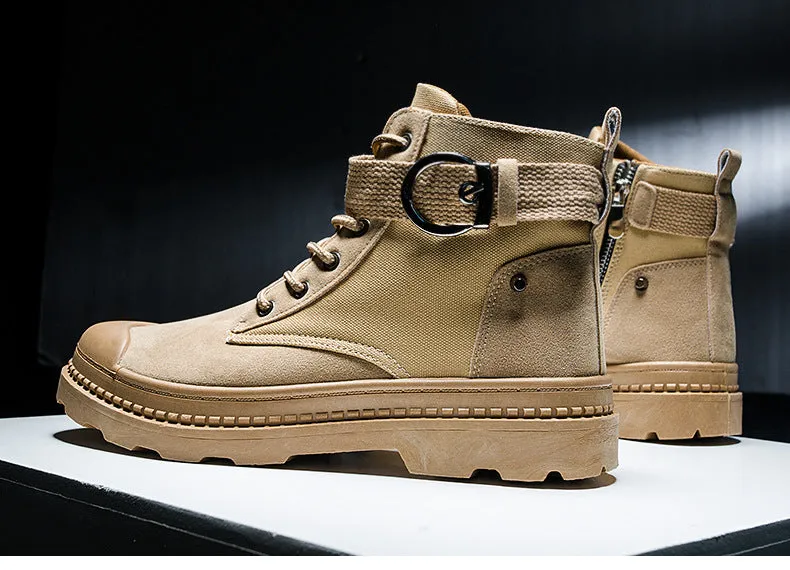 High-top tooling boots - Boots Shoes