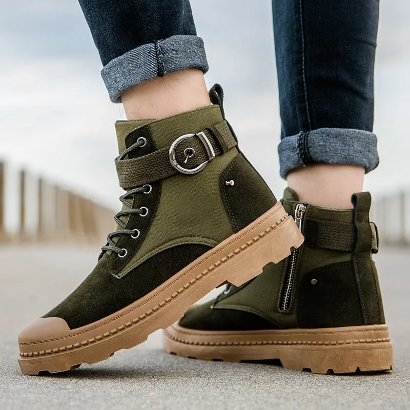 High-top tooling boots - Boots Shoes