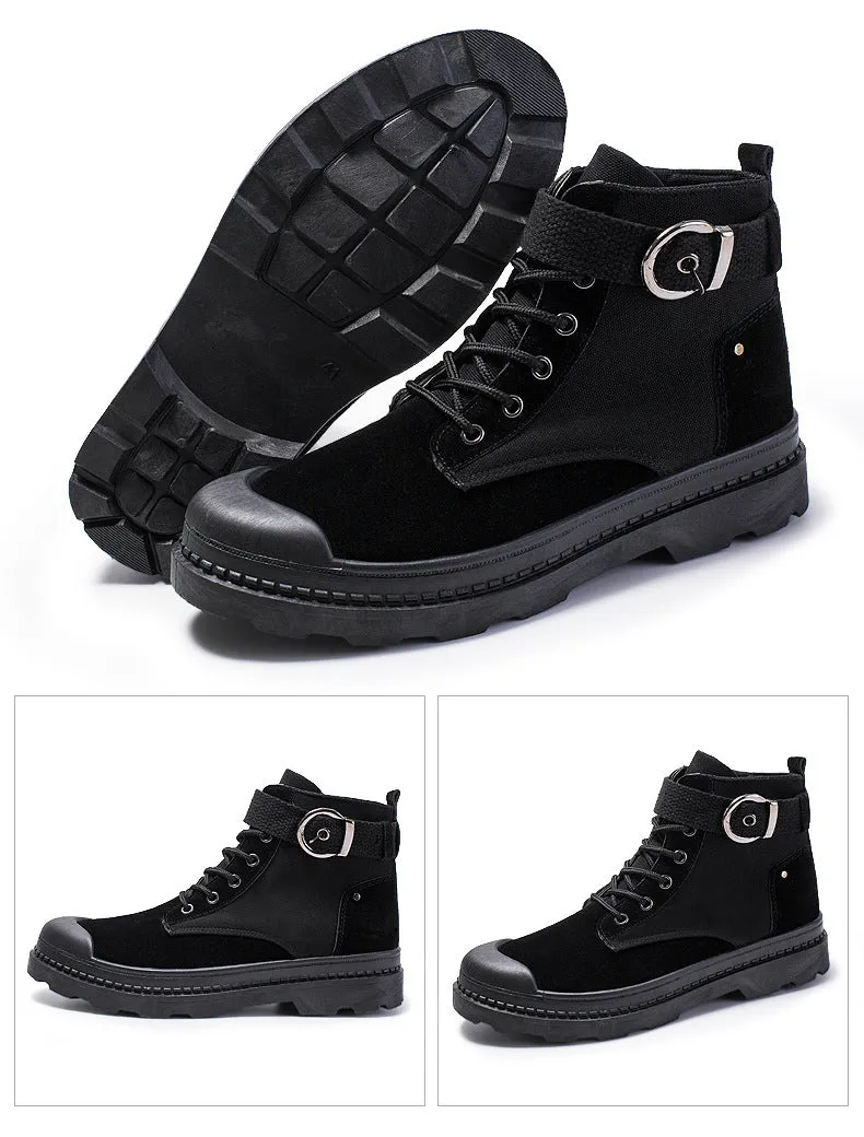 High-top tooling boots - Boots Shoes