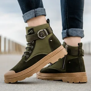 High-top tooling boots - Boots Shoes