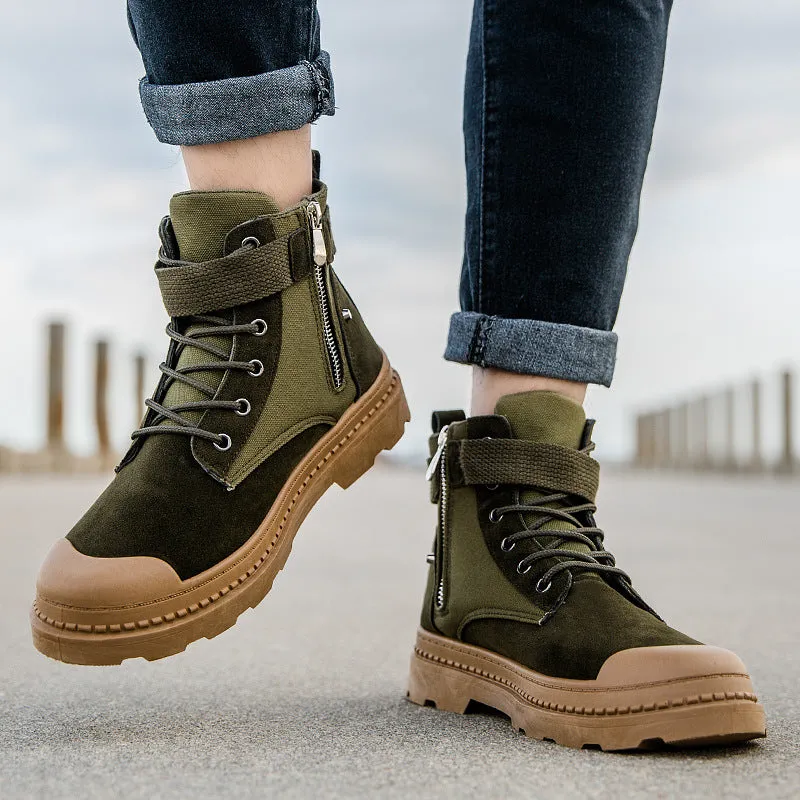 High-top tooling boots - Boots Shoes