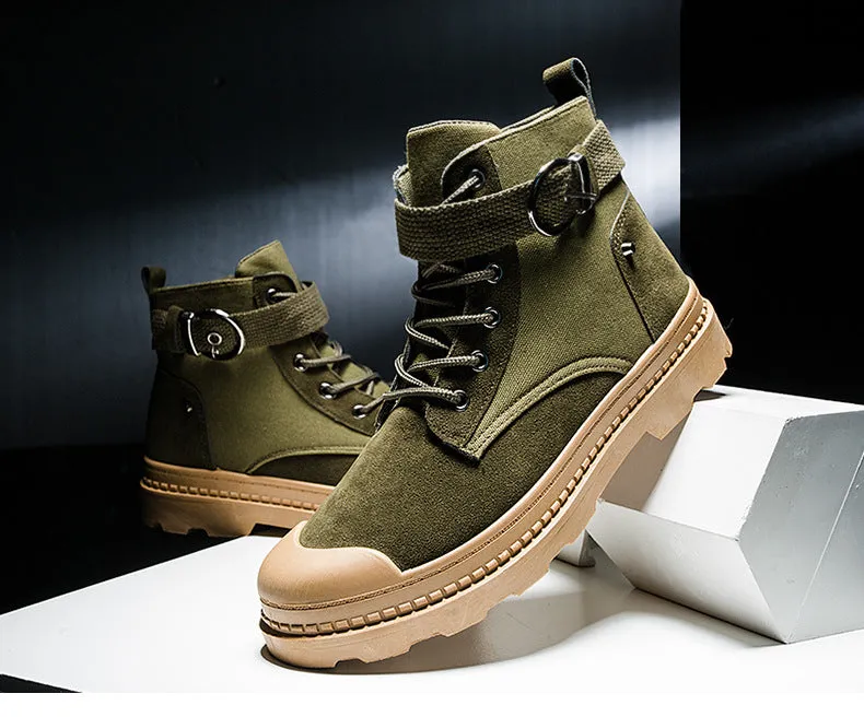 High-top tooling boots - Boots Shoes