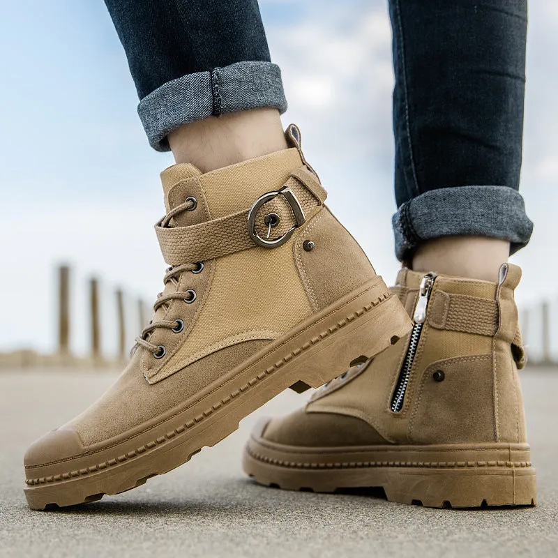 High-top tooling boots - Boots Shoes