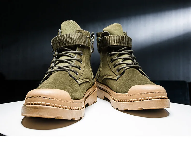High-top tooling boots - Boots Shoes