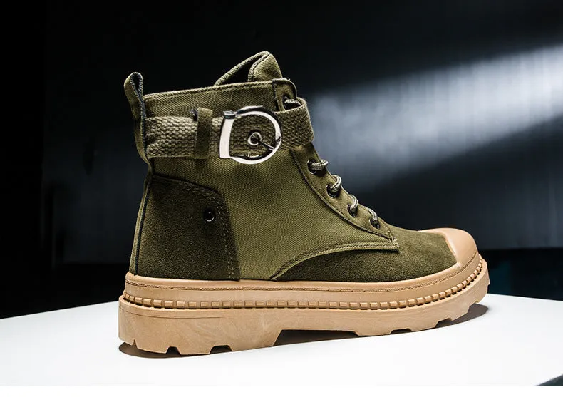 High-top tooling boots - Boots Shoes