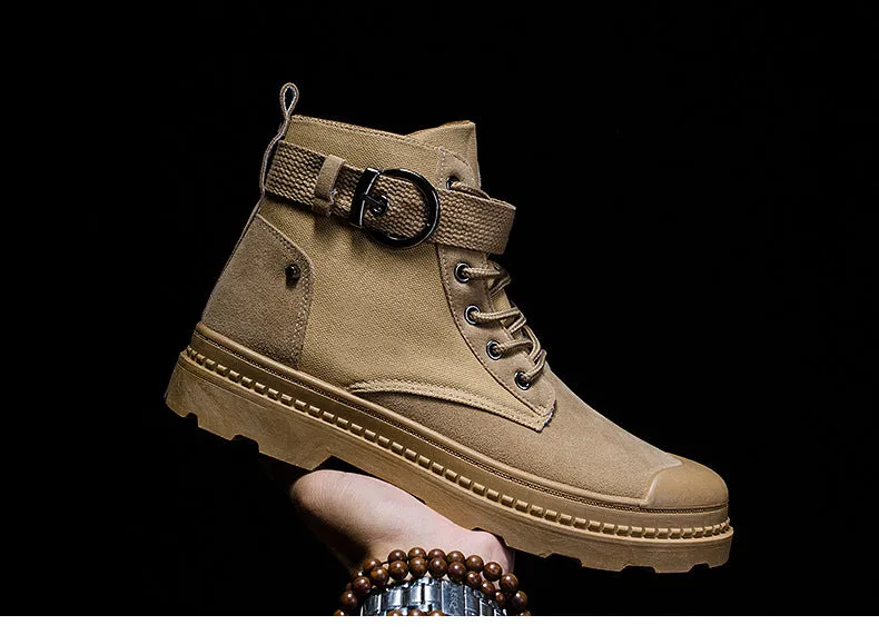 High-top tooling boots - Boots Shoes