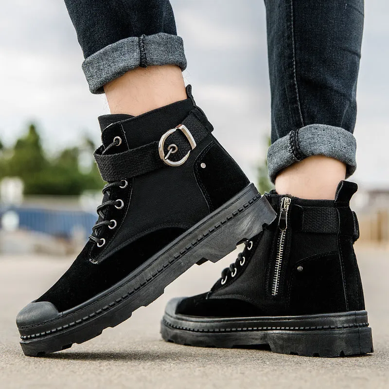 High-top tooling boots - Boots Shoes