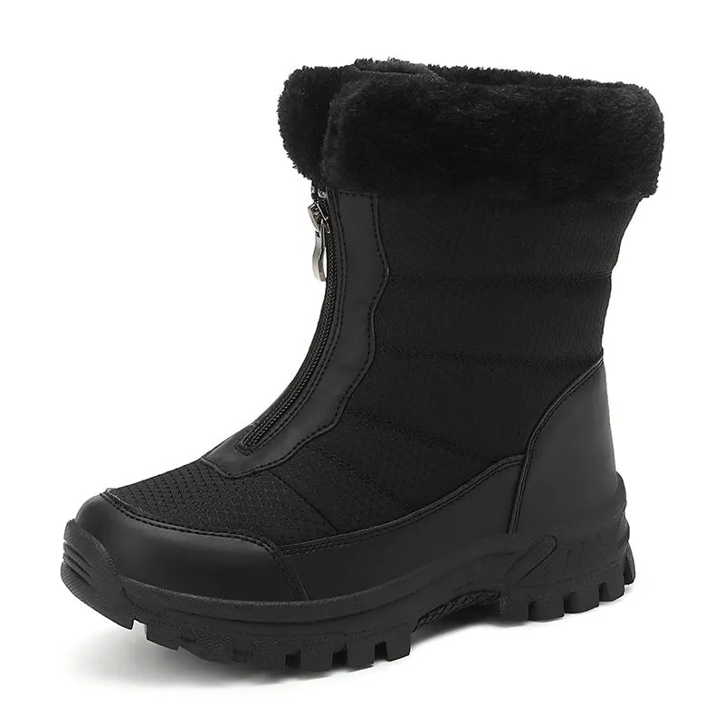 High Top Winter Boots Womens Puffy