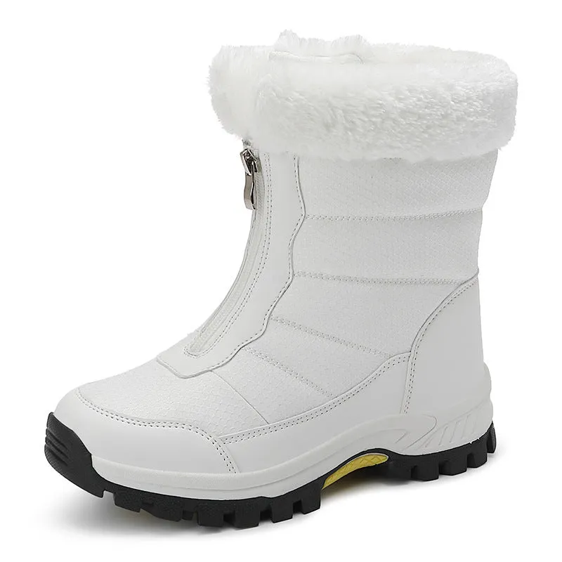 High Top Winter Boots Womens Puffy