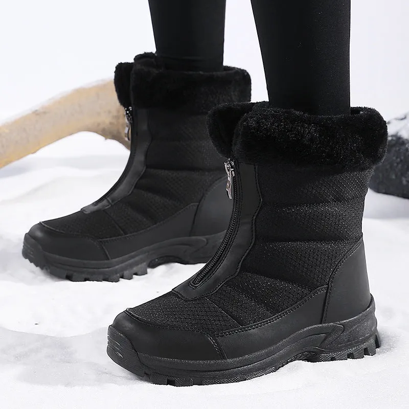 High Top Winter Boots Womens Puffy