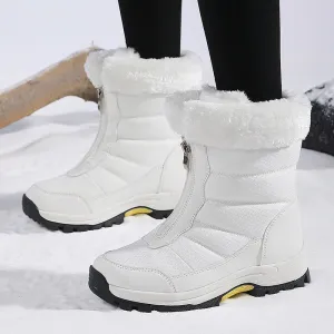 High Top Winter Boots Womens Puffy