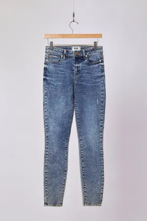 HOXTON SKINNY ACID BLUE WASH