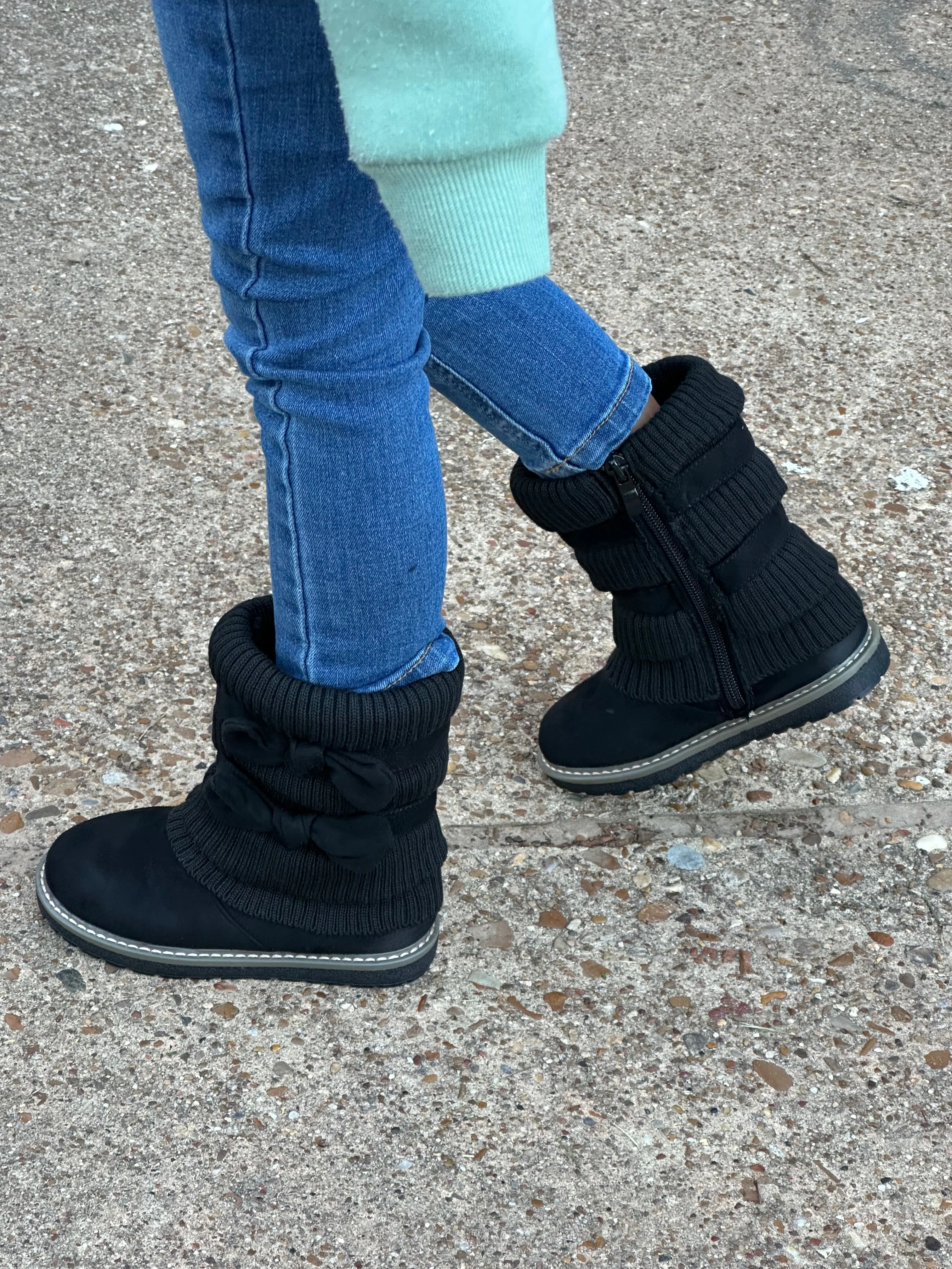 Infant Boots/Black-Warm-59KA