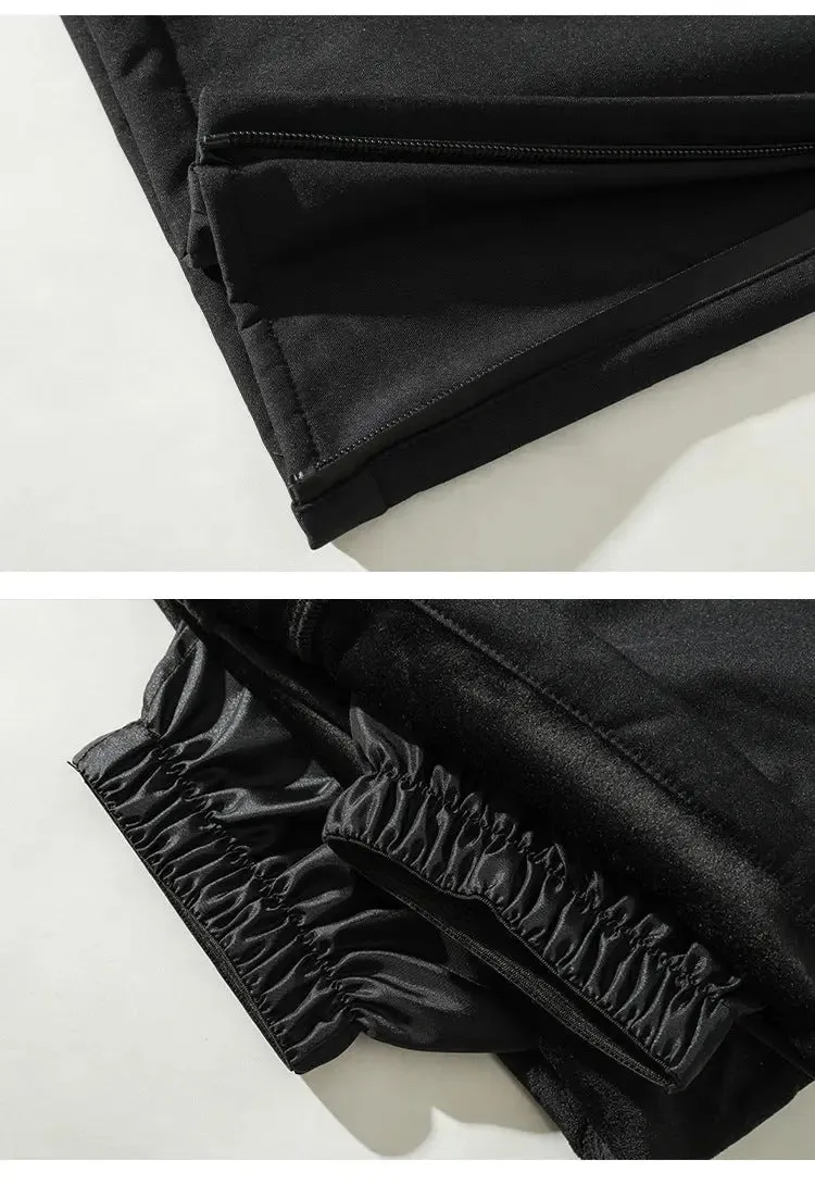 Insulated Ski Jacket & Pants Set Winter Outwear for Sports