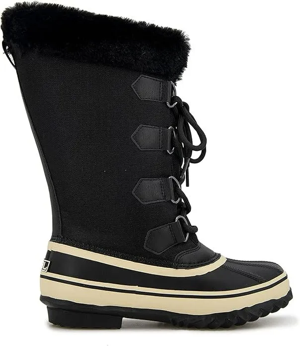 JBU Snowy Black Women's Boots