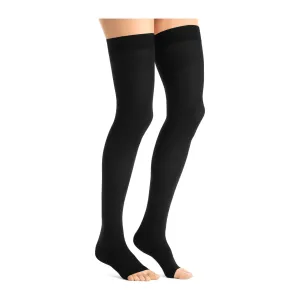 JOBST® Opaque Women's Thigh High 20-30 mmHg, Open Toe, Maternity
