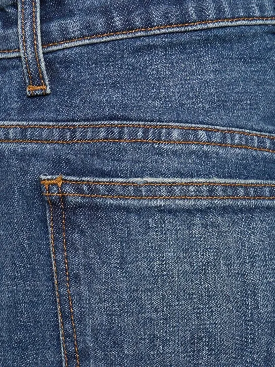 Khaite   Danielle high rise straight jeans 