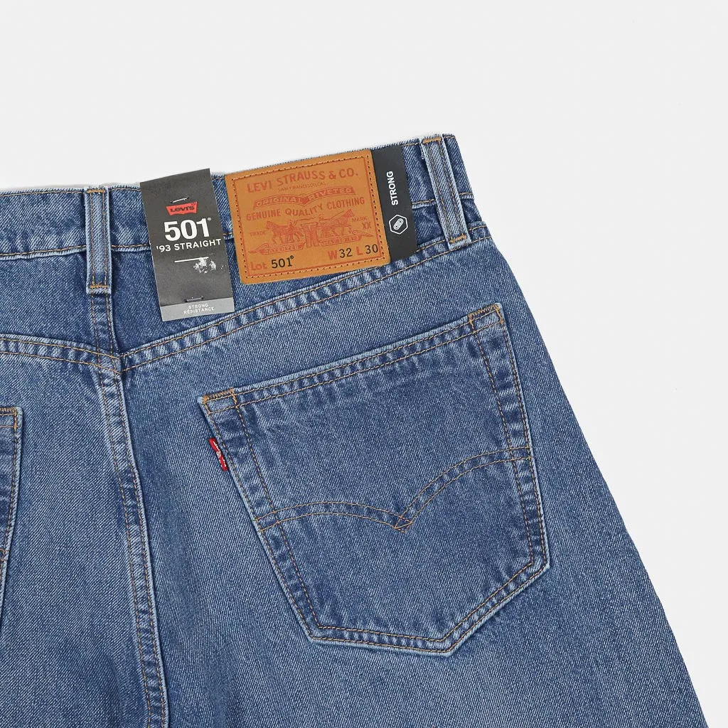 Levi's Skateboarding - 501 '93 Straight 5 Pocket Jean - Chopped Suey