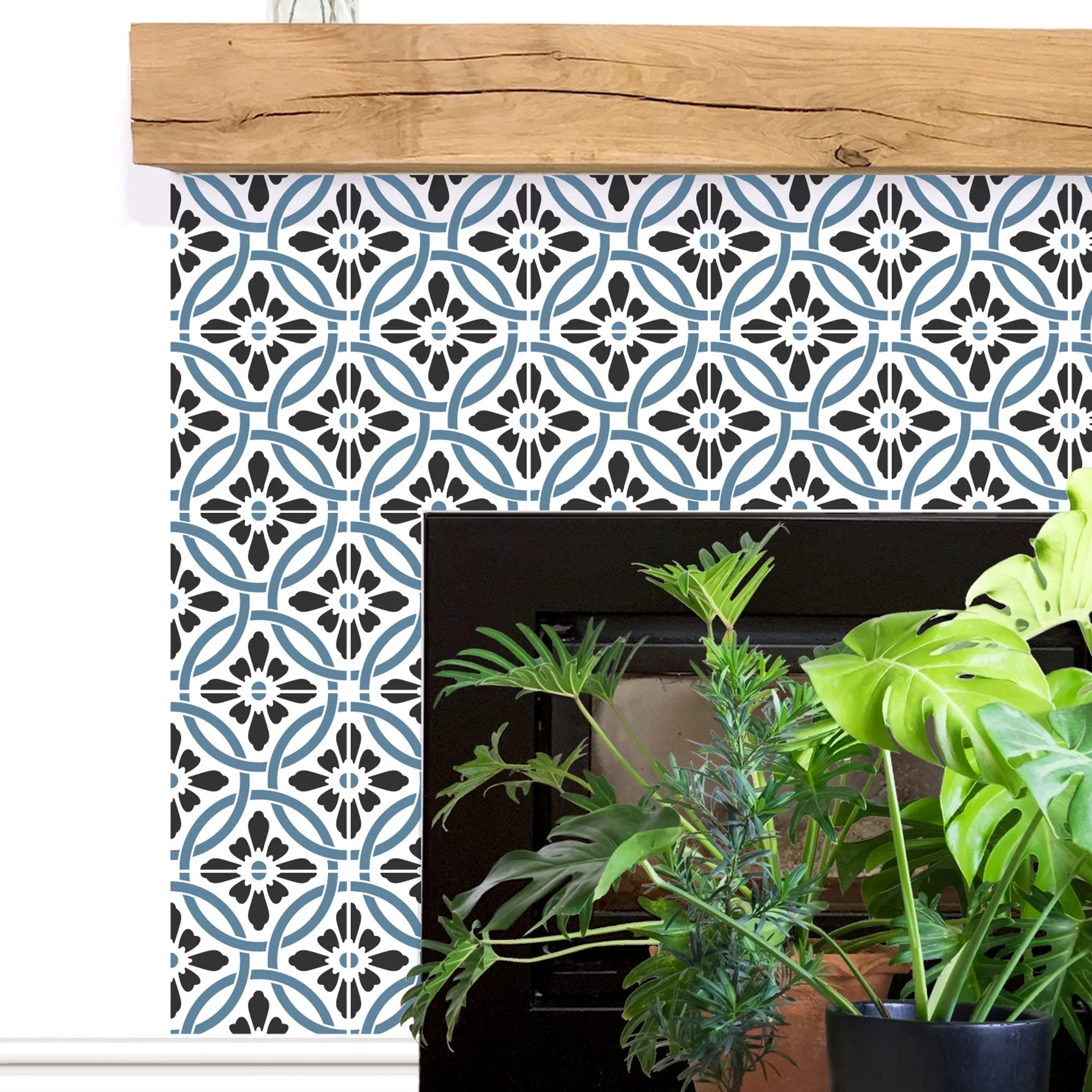 Lypiatt Tile Repeat Stencil