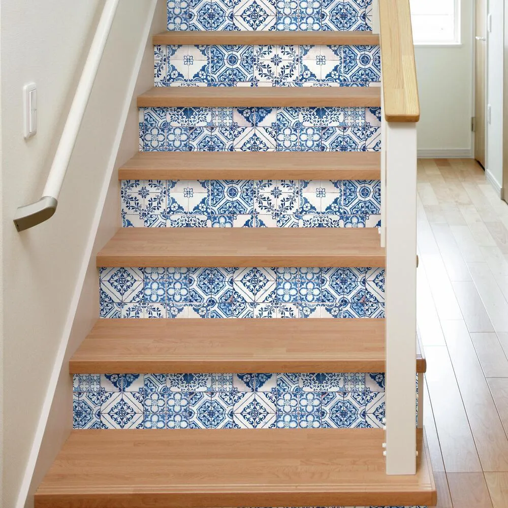 Mediterranean Tile Peel and Stick Wallpaper