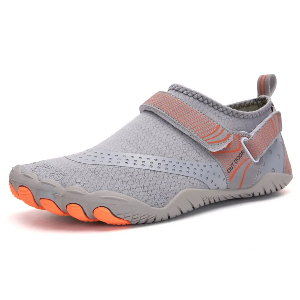 Men’s & Women’s Water Shoes Barefoot Quick Dry Aqua Sports - Grey Size EU41 = US7.5